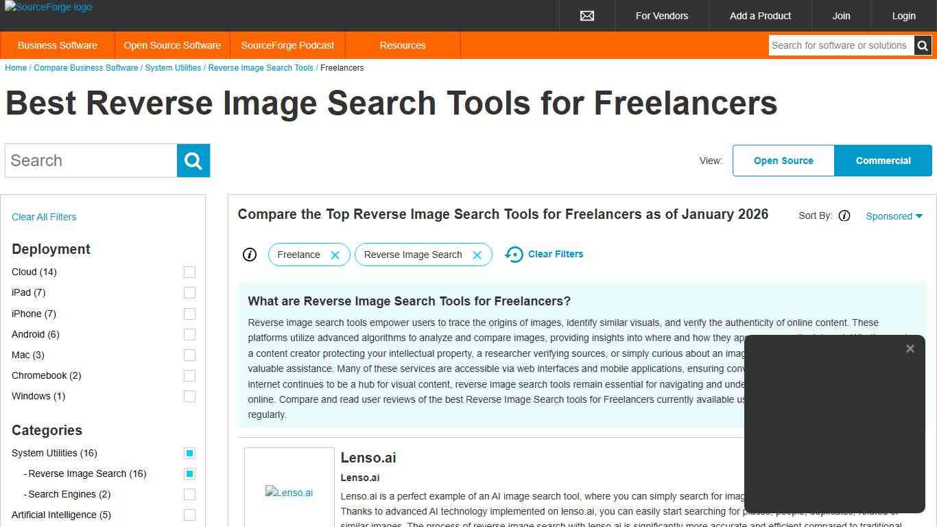Best Reverse Image Search Tools for Freelancers of 2026 - Reviews & Comparison